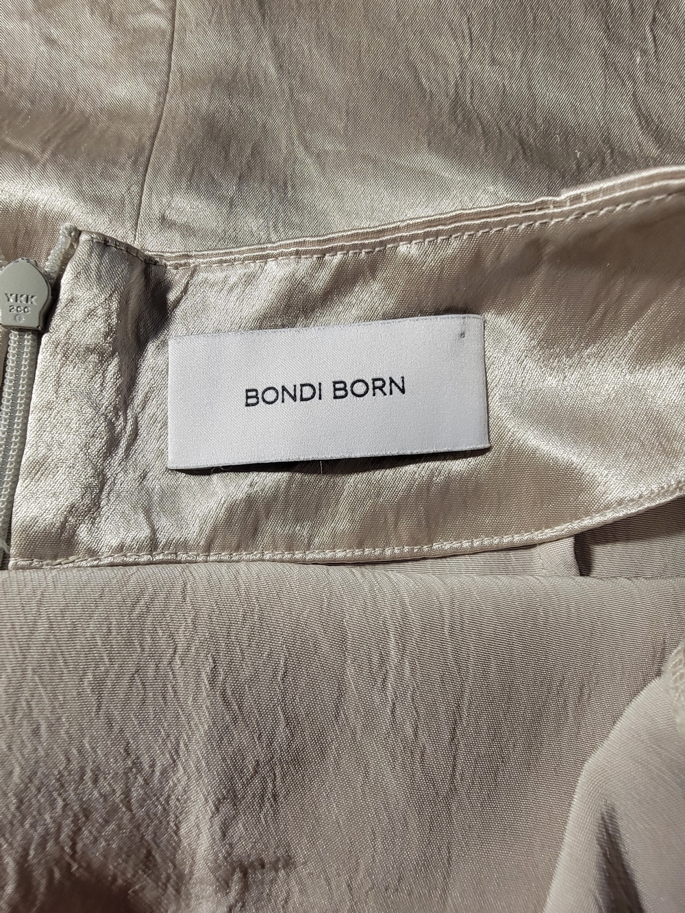 BONDI BORN Kobe Exposed Back Mini Dress Women Size S - Picture 10 of 13